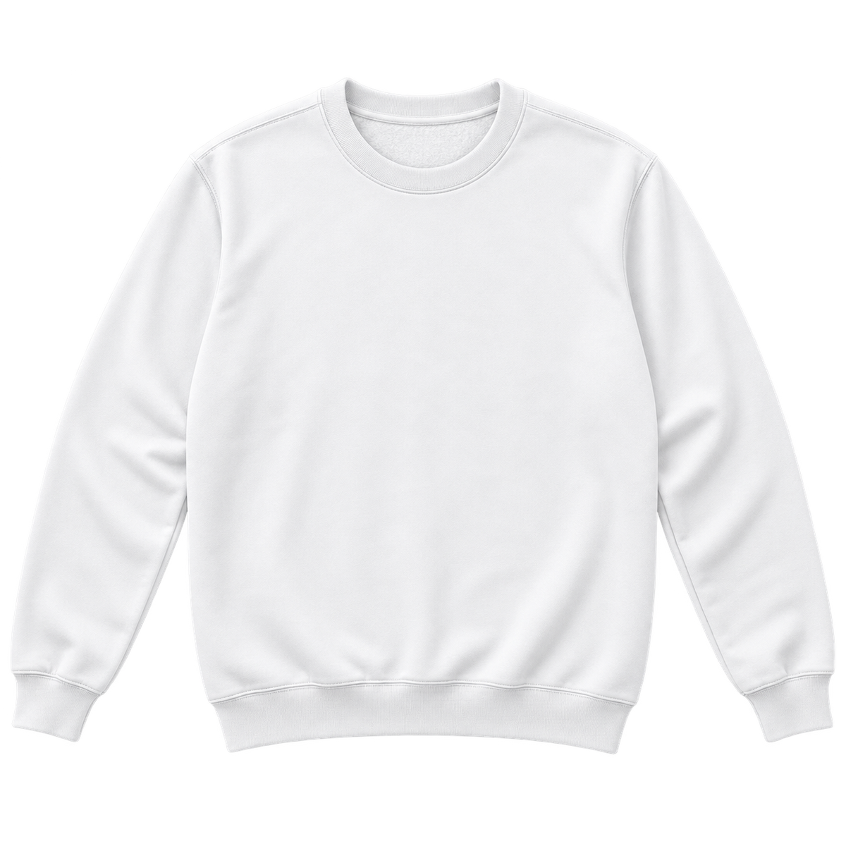 Blank crewneck sweatshirt customization preview