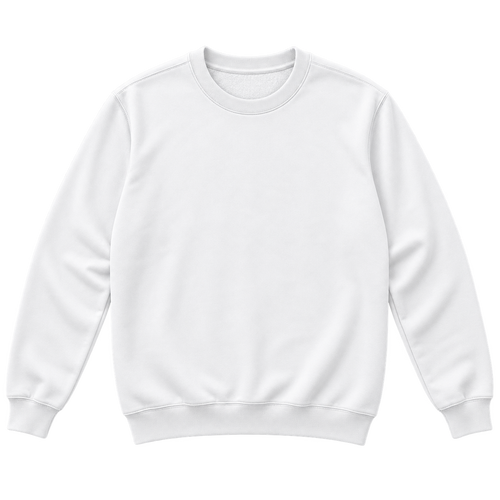 Blank crewneck sweatshirt customization preview